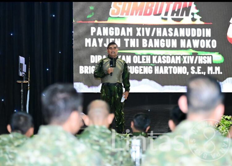 Pangdam XIV/Hsn Pimpin Rapim 2026: Tegaskan Komitmen Hadir untuk Rakyat Menuju Indonesia Maju