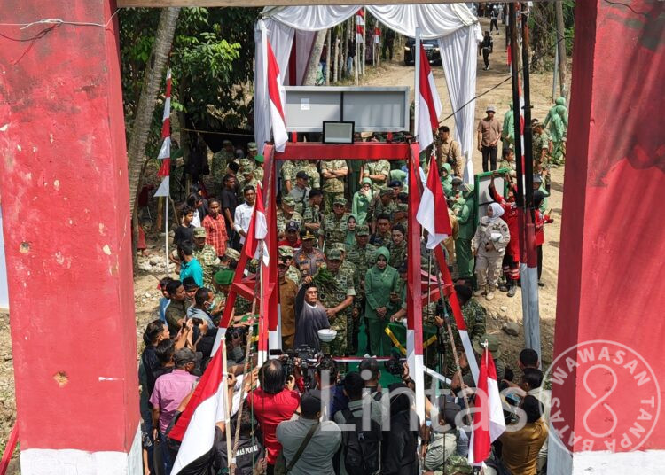 Resmikan 218 Jembatan, Presiden Prabowo: Prestasi Luar Biasa TNI dalam 2,5 Bulan