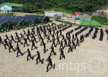 Wadan Kodiklatad Tinjau Latihan Yonif TP 864/NN, Tekankan Profesionalisme dan Naluri Tempur Prajurit