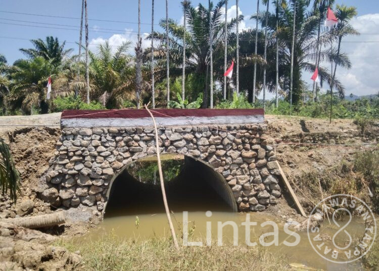 Percepat Infrastruktur di Kodam IM, Pembangunan Jembatan Armco Tunjukkan Progres Signifikan