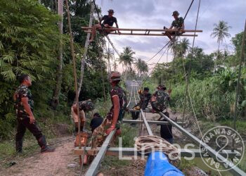 Jembatan Gantung Ononamolo III Rampung, Akses Warga Nias Barat Kini Lebih Aman