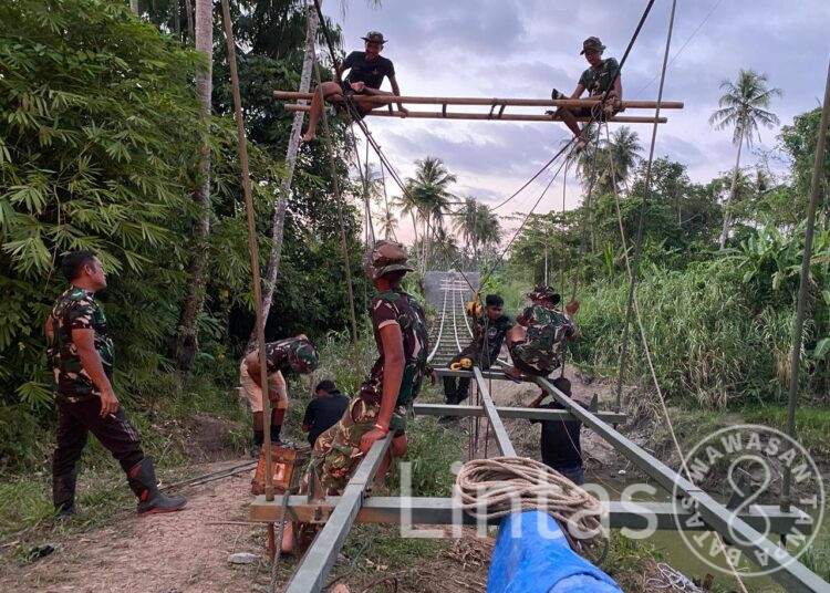 Jembatan Gantung Ononamolo III Rampung, Akses Warga Nias Barat Kini Lebih Aman