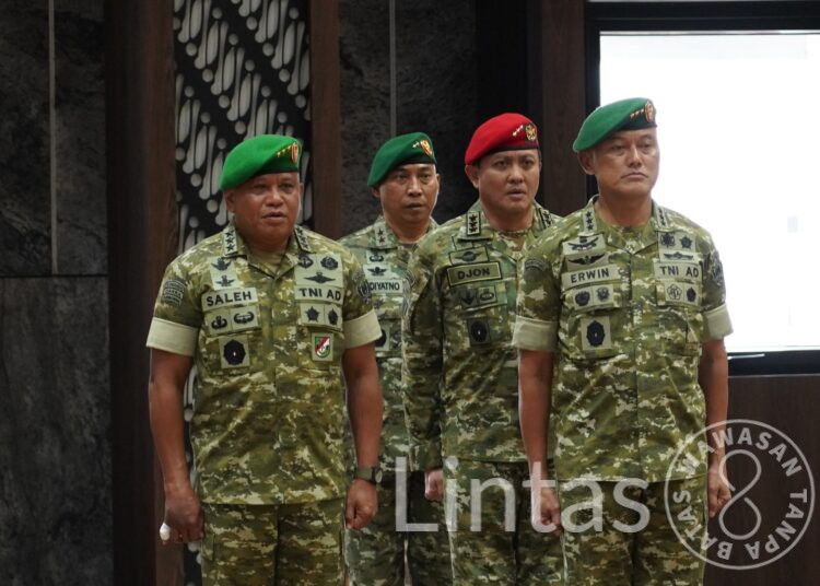 Wadan Kodiklatad Hadiri Kenaikan Pangkat Pati, Kasad : Dorong Pati Fokus Langkah Strategis
