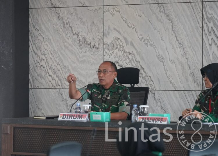 Pimpin Rapat Koordinasi, Dirum Kodiklatad Tekankan Perencanaan Akurat untuk Dukung Kesiapsiagaan Operasional 2027