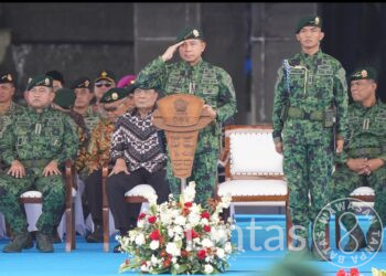 Kasad Hadiri Peringatan HUT ke-65 Kostrad di Cilodong