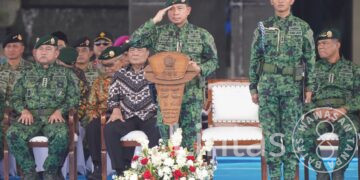 Kasad Hadiri Peringatan HUT ke-65 Kostrad di Cilodong