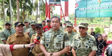Kasad Resmikan Jembatan Garuda di Lhokseumawe, Tandai Launching 200 Titik Jembatan di Indonesia