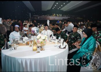 Perkokoh Persatuan di Bulan Suci, Kasdam XIV/Hsn Hadiri Buka Puasa Bersama TNI–Polri dan Forkopimda di Polda Sulsel