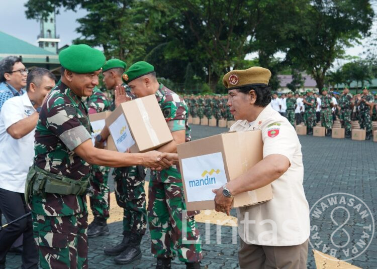 Pangdam XIV/Hsn Apresiasi Kepedulian Bank Mandiri kepada Prajurit dan ASN Kodam