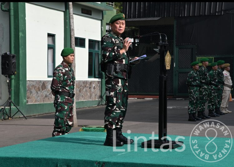 Kodiklatad gelar Upacara 17-an, Dankodiklatad Tekankan Optimalisasi Kinerja dan Penguatan Kebersamaan Jelang Idul Fitri