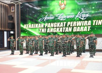 Kenaikan Pangkat 28 Pati, Kasad Tekankan Amanah dan Profesionalisme