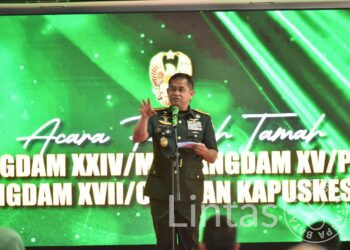 Kodiklatad Letjen TNI Mohamad Hasan Hadiri Sertijab Jabatan Strategis