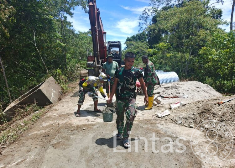 Pembangunan Jembatan Armco di Pasi Raja Dikebut, Akses Warga Segera Kembali Lancar