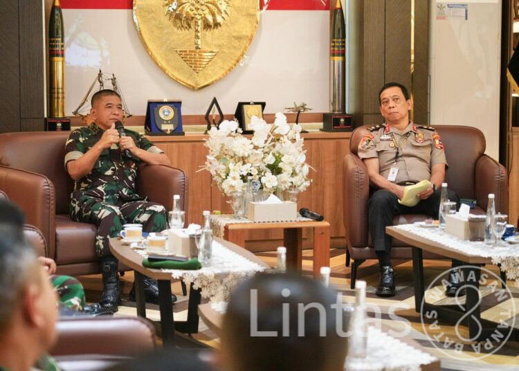 Kunjungan Sespimti Polri ke Kodam XIV/Hsn, Perkuat Sinergitas TNI-Polri