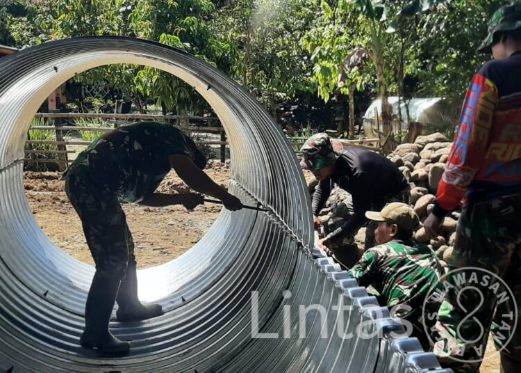 Jembatan Armco Wampu Rampung, Akses dan Aktivitas Warga Kembali Lancar