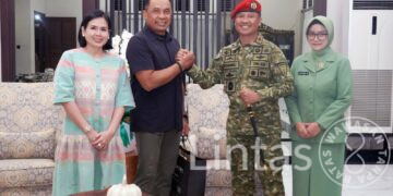 Dankodiklatad Terima Anjangsana Danpusdiklatpassus, Pererat Silaturahmi dan Pengabdian