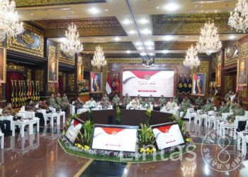 Perkuat Sinergi Pertahanan Negara, Kasad Hadiri Pertemuan Purnawirawan