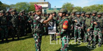 Pangdam XIV/Hasanuddin Kobarkan Mental Petarung, Satgas Yonif 721 Siap Jaga Perbatasan