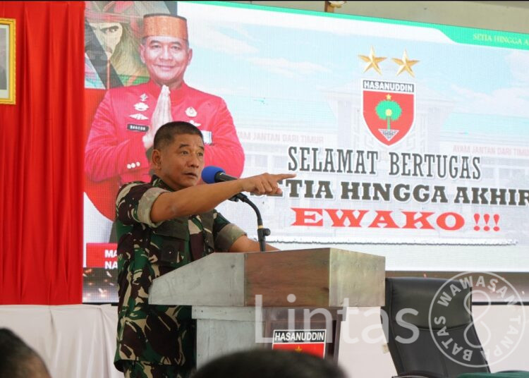 Perkuat Disiplin Prajurit, Pangdam XIV/Hasanuddin Tegaskan Pengabdian Tulus untuk Rakyat