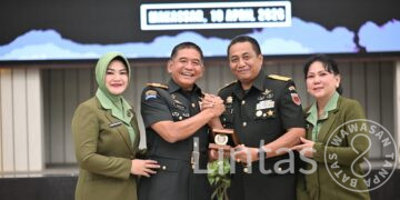 Pangdam XIV/Hasanuddin Pimpin Sertijab, Orang Nomor Tiga di Kodam Resmi Berganti