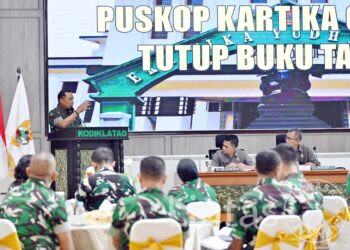 Dankodiklatad Buka RAT Puskop Kartika Ganesha, Tekankan Inovasi untuk Kesejahteraan Anggota