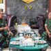 Audiensi Dankodiklatad dengan Pangdam XIII/Merdeka, Perkuat Sinergi Pembinaan Latihan