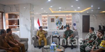 Perkuat Sinergi TNI dan Pemda, Dankodiklatad Audiensi dengan Gubernur Sulawesi Utara