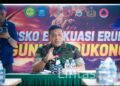 Pangdam XV/Pattimura Terjun Langsung Bantu Korban Erupsi Gunung Dukono