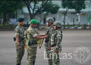 Pangdam XIV/Hsn Tutup Latsarmil Komcad ASN Prov. Sulsel, 500 ASN Siap Perkuat Pertahanan Negara