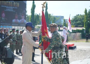 Pertama di Indonesia, Kodam XIV/Hasanuddin Sukses Kukuhkan 500 Komcad ASN Sulsel