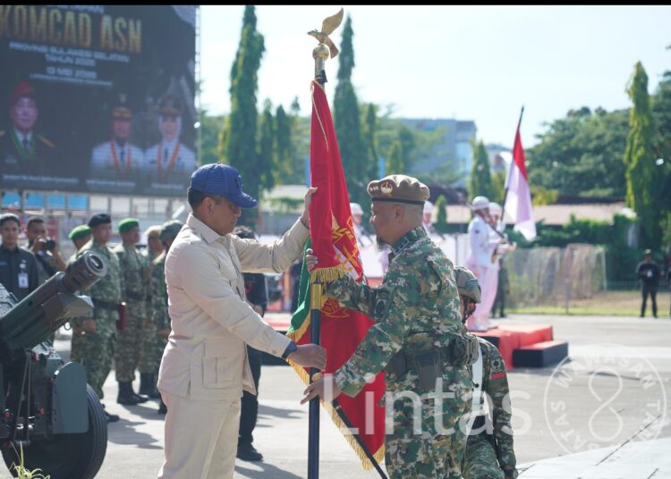 Pertama di Indonesia, Kodam XIV/Hasanuddin Sukses Kukuhkan 500 Komcad ASN Sulsel
