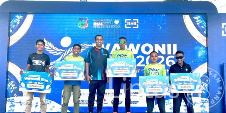 Atlet Kodam XIV/Hasanuddin Ukir Prestasi di Wawonii Run 2026, Harumkan Nama Satuan di Ajang Bergengsi Sultra