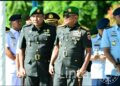 Jejak Kepemimpinan Berlanjut, Pangdam XIV/Hsn Hadiri Sertijab Pangdivif 3 Kostrad di Pakatto