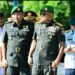 Jejak Kepemimpinan Berlanjut, Pangdam XIV/Hsn Hadiri Sertijab Pangdivif 3 Kostrad di Pakatto