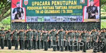 1.452 Siswa Dikmata Resmi Dilantik Jadi Prajurit TNI AD, Siap Mengabdi untuk Negeri