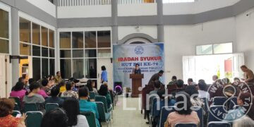 Pererat Toleransi dan Persatuan, Kapoksahli Pangdam XIV/Hsn Hadiri HUT PGI 2026