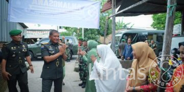Pangdam XIV/Hsn Berbagi Kebahagiaan Bersama Anak-anak Panti Asuhan di Gowa
