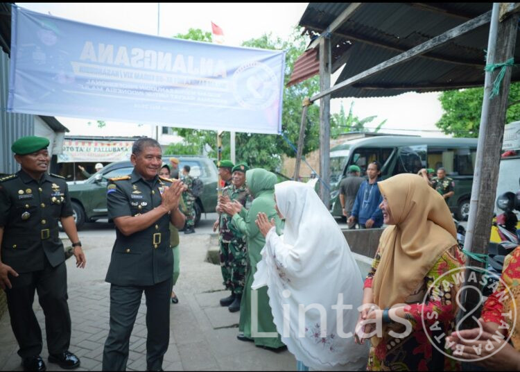 Pangdam XIV/Hsn Berbagi Kebahagiaan Bersama Anak-anak Panti Asuhan di Gowa