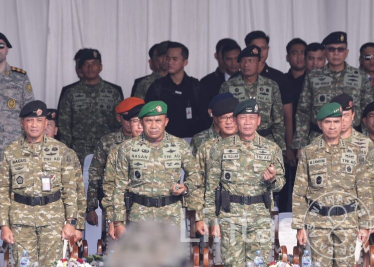 Dankodiklatad Hadiri Penutupan Latsarmil Komcad ASN, Perkuat Karakter dan Semangat Bela Negara