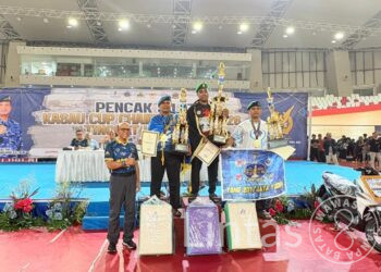 Kontingen Garuda TNI AD Dominasi Kasau Cup 2026, Raih Juara Umum I dan III