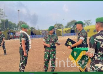 Mayor Inf Didik Irwan Udin Danyonif 941/SP, Bangga Salah Satu Prajuritnya Raih Medali Emas di Kejuaraan Liga Taekwondo Indonesia DKI Jakarta Series – 13