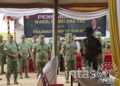 Wakasad Dampingi Wapang TNI Tinjau Kesiapan Yonif TP 936/SJ
