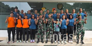 Kazidam III/Siliwangi Lepas Tim Karate Kodam III/Siliwangi Menuju Indonesia Open Championship Piala Presiden 2026