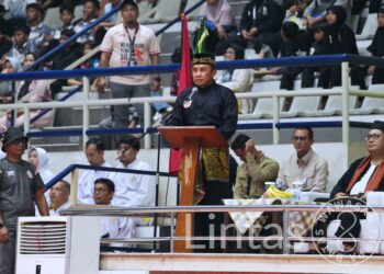 Waketum PB IPSI Letjen TNI Mohamad Hasan Resmi Buka Kejuaraan Pencak Silat Tingkat Nasional Piala Presiden 2026