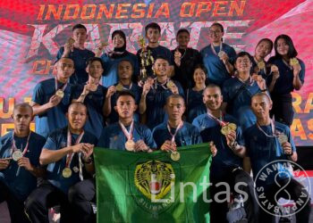 Kontingen Karate Kodam III/Slw Raih Juara Umum I di Kejuaraan Nasional Karate Indonesia Open Championship  Piala Presiden RI tahun 2026