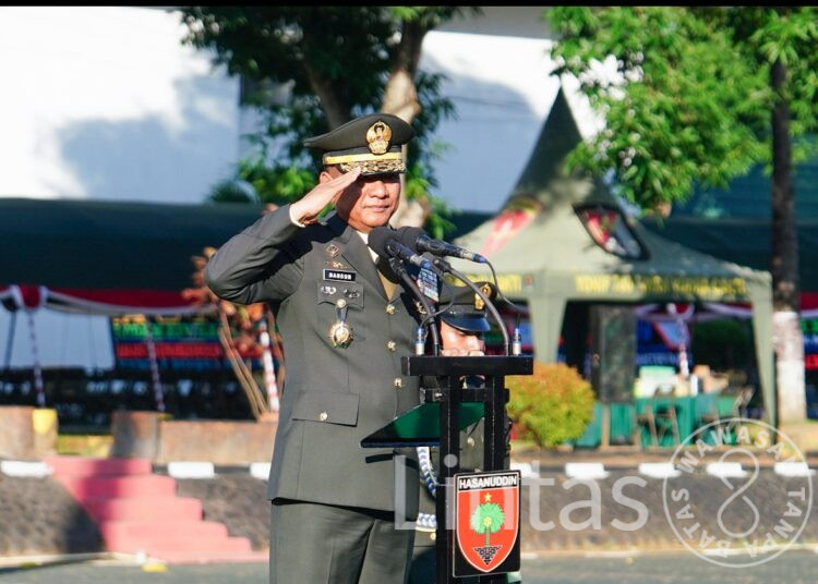 Peringati Hari Lahir Pancasila, Pangdam XIV/Hsn Serukan Persatuan dan Toleransi