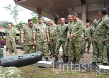 Perkuat Sinergi Opsgab TNI, Wadankodiklatad Hadiri Gladi Model Tri Matra