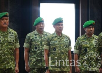Wadan Kodiklatad Hadiri Kenaikan Pangkat Pati, Wujud Dukungan Pembinaan Karier Perwira Tinggi TNI AD
