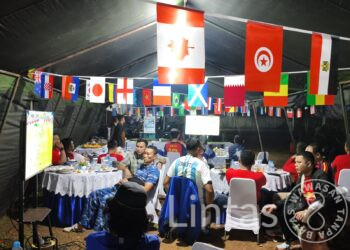Lebih dari 2.000 Penonton Meriahkan Nobar Final Piala Dunia yang Digelar Lanud Halim Perdanakusuma