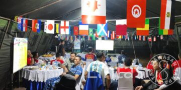 Lebih dari 2.000 Penonton Meriahkan Nobar Final Piala Dunia yang Digelar Lanud Halim Perdanakusuma